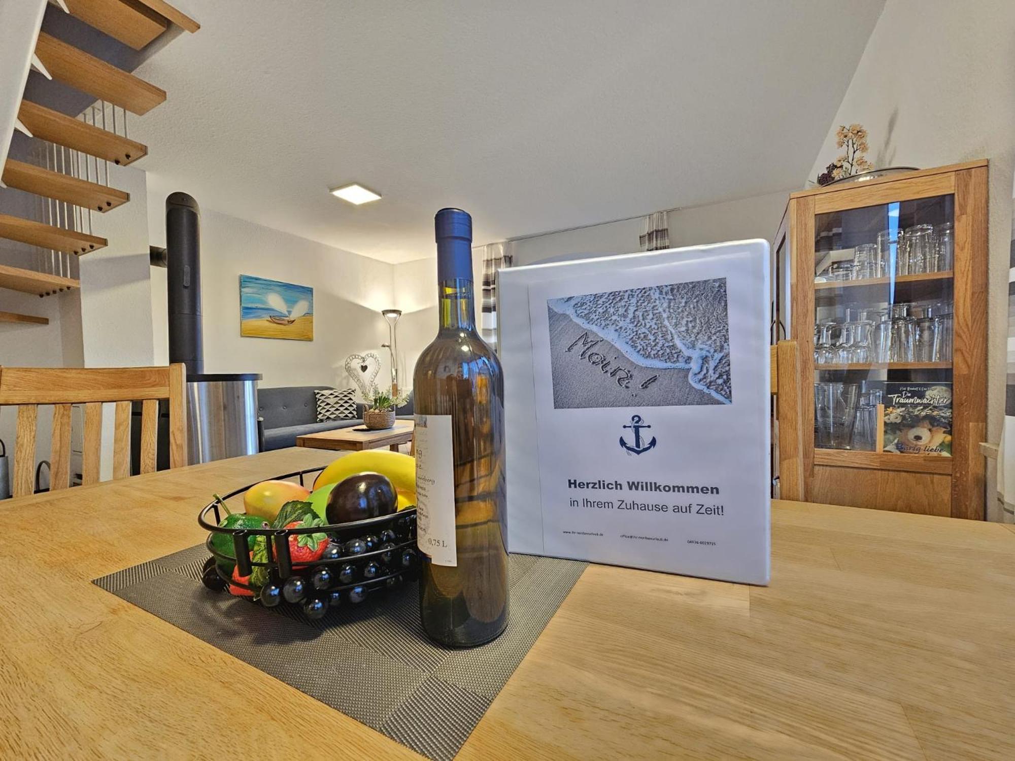 Ferienhaus Steuerbord Im Bootshaus Neßmersiel Eksteriør bilde